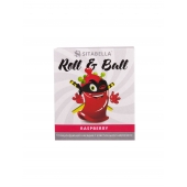 Стимулирующий презерватив-насадка Roll   Ball Raspberry - Sitabella - купить с доставкой в Новороссийске