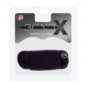 Черная веревка для связывания BONDX LOVE ROPE - 10 м. - Dream Toys - купить с доставкой в Новороссийске