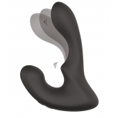 Чёрный массажер простаты с 2 моторами BOOTY ROCKER - Dream Toys - в Новороссийске купить с доставкой