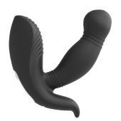 Черный вибромассажер простаты PROSTATE HERO - Dream Toys - в Новороссийске купить с доставкой