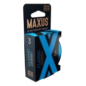 Классические презервативы в железном кейсе MAXUS Classic - 3 шт. - Maxus - купить с доставкой в Новороссийске