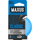 Классические презервативы в железном кейсе MAXUS Classic - 3 шт. - Maxus - купить с доставкой в Новороссийске