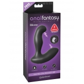 Черный массажер простаты Electro Stim Prostate Vibe с электростимуляцией - 13,3 см. - Pipedream - купить с доставкой в Новороссийске
