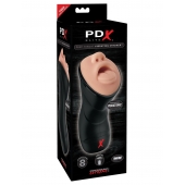 Мастурбатор-ротик Deep Throat Vibrating Stroker - Pipedream - в Новороссийске купить с доставкой