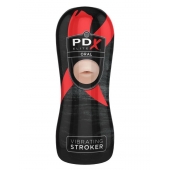 Мастурбатор-ротик Vibrating Oral Stroker - Pipedream - в Новороссийске купить с доставкой