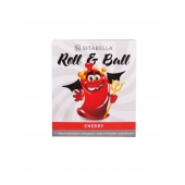 Стимулирующий презерватив-насадка Roll   Ball Cherry - Sitabella - купить с доставкой в Новороссийске