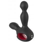Черный вибромассажер простаты с нагревом и ротацией Prostate Plug - 14,5 см. - Orion - в Новороссийске купить с доставкой