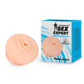 Телесная насадка-вагина на помпу - Sex Expert - в Новороссийске купить с доставкой