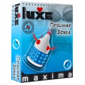 Презерватив LUXE Maxima  Глубинная бомба  - 1 шт. - Luxe - купить с доставкой в Новороссийске