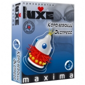 Презерватив LUXE Maxima  Королевский экспресс  - 1 шт. - Luxe - купить с доставкой в Новороссийске