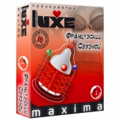 Презерватив LUXE Maxima  Французский связной  - 1 шт. - Luxe - купить с доставкой в Новороссийске