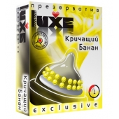 Презерватив LUXE  Exclusive  Кричащий банан  - 1 шт. - Luxe - купить с доставкой в Новороссийске