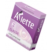 Классические презервативы Arlette Classic - 3 шт. - Arlette - купить с доставкой в Новороссийске