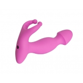Розовый стимулятор простаты с усиками - 15 см. - 4sexdreaM - в Новороссийске купить с доставкой