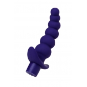 Фиолетовый силиконовый анальный вибратор Dandy - 13,5 см. - ToyFa