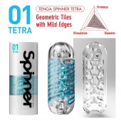 Мастурбатор SPINNER Tetra - Tenga - в Новороссийске купить с доставкой
