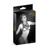 Черная упряжь на грудь Clara - Bijoux Pour Toi - купить с доставкой в Новороссийске