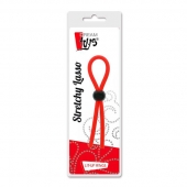 Красное эрекционное лассо с одной бусинкой-утяжкой STRETCHY THICK LASSO - Dream Toys - в Новороссийске купить с доставкой