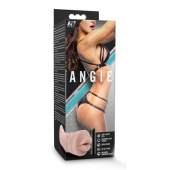 Телесный мастурбатор-ротик Angie - Blush Novelties - в Новороссийске купить с доставкой