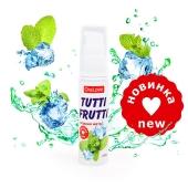 Гель-смазка Tutti-frutti со вкусом сладкой мяты - 30 гр. - Биоритм - купить с доставкой в Новороссийске
