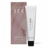 Лубрикант на водной основе Slow Sex Anal Play Gel - 30 мл. - Bijoux Indiscrets - купить с доставкой в Новороссийске