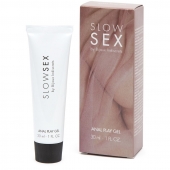 Лубрикант на водной основе Slow Sex Anal Play Gel - 30 мл. - Bijoux Indiscrets - купить с доставкой в Новороссийске