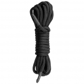 Черная веревка для бондажа Easytoys Bondage Rope - 5 м. - Easy toys - купить с доставкой в Новороссийске