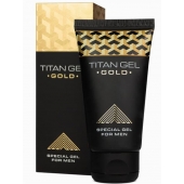 Гель для увеличения члена Titan Gel Gold Tantra - 50 мл. - Titan - купить с доставкой в Новороссийске