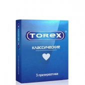 Гладкие презервативы Torex  Классические  - 3 шт. - Torex - купить с доставкой в Новороссийске
