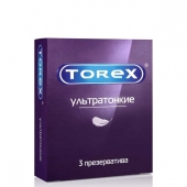 Презервативы Torex  Ультратонкие  - 3 шт. - Torex - купить с доставкой в Новороссийске
