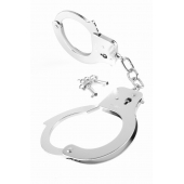 Металлические серебристые наручники Designer Metal Handcuffs - Pipedream - купить с доставкой в Новороссийске
