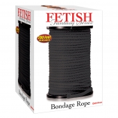 Черная веревка для связывания Bondage Rope - 60,9 м. - Pipedream - купить с доставкой в Новороссийске