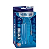 Синяя вакуумная помпа MENZSTUFF PENIS ENLARGER - Dream Toys - в Новороссийске купить с доставкой
