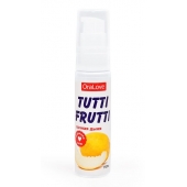 Гель-смазка Tutti-frutti со вкусом сочной дыни - 30 гр. - Биоритм - купить с доставкой в Новороссийске