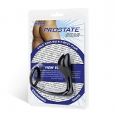 Стимулятор простаты с фиксацией эрекционным кольцом Prostate Gear - BlueLine - в Новороссийске купить с доставкой