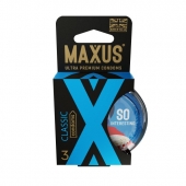 Классические презервативы в пластиковом кейсе MAXUS Classic - 3 шт. - Maxus - купить с доставкой в Новороссийске