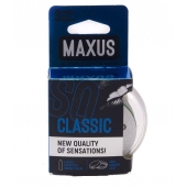 Классические презервативы в пластиковом кейсе MAXUS Classic - 3 шт. - Maxus - купить с доставкой в Новороссийске