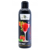 Интимный гель-смазка JUICY FRUIT с ароматом клубники - 200 мл. - БиоМед - купить с доставкой в Новороссийске