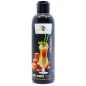 Интимный гель-смазка JUICY FRUIT с ароматом солёной карамели - 200 мл. - БиоМед - купить с доставкой в Новороссийске