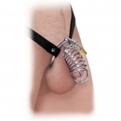 Кольцо верности Extreme Chastity Belt с фиксацией головки - Pipedream - купить с доставкой в Новороссийске