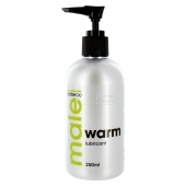 Лубрикант с согревающим эффектом MALE Cobeco Warm Lubricant - 250 мл. - Cobeco - купить с доставкой в Новороссийске
