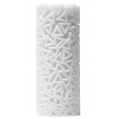 Белый 3D мастурбатор PILE - Tenga - в Новороссийске купить с доставкой