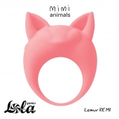Оранжевое эрекционное кольцо Lemur Remi - Lola Games - в Новороссийске купить с доставкой