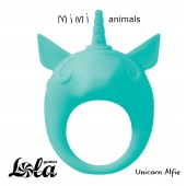 Зеленое эрекционное кольцо Unicorn Alfie - Lola Games - в Новороссийске купить с доставкой