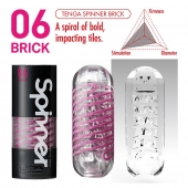 Мастурбатор SPINNER Brick - Tenga - в Новороссийске купить с доставкой