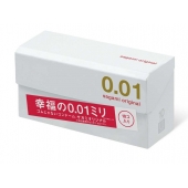 Супер тонкие презервативы Sagami Original 0.01 - 10 шт. - Sagami - купить с доставкой в Новороссийске
