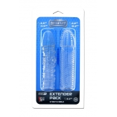 Комплект из 2 прозрачных насадок на пенис PENIS EXTENDER PACK - Dream Toys - в Новороссийске купить с доставкой