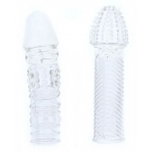 Комплект из 2 прозрачных насадок на пенис PENIS EXTENDER PACK - Dream Toys - в Новороссийске купить с доставкой