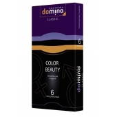 Разноцветные презервативы DOMINO Colour Beauty - 6 шт. - Domino - купить с доставкой в Новороссийске