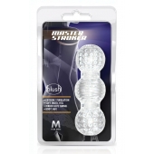 Прозрачный фигурный мастурбатор Master Stroker - Blush Novelties - в Новороссийске купить с доставкой